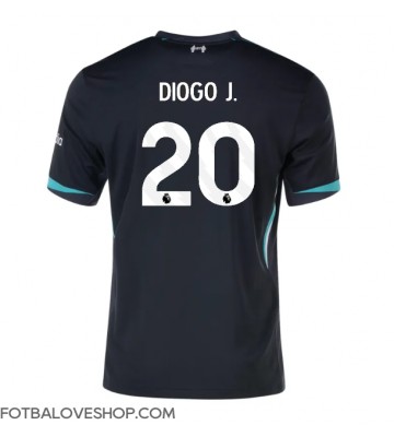 Liverpool Diogo Jota #20 Venkovní Dres 2024-25 Krátký Rukáv