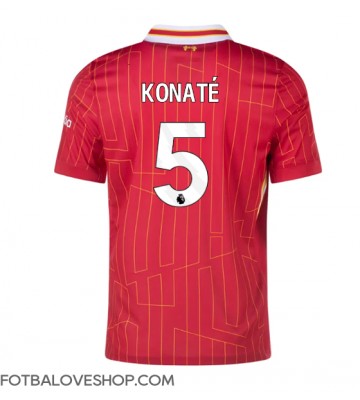 Liverpool Ibrahima Konate #5 Domácí Dres 2024-25 Krátký Rukáv