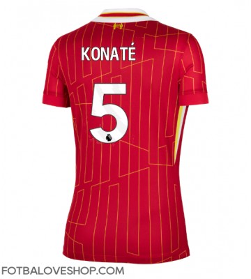 Liverpool Ibrahima Konate #5 Dámské Domácí Dres 2024-25 Krátký Rukáv