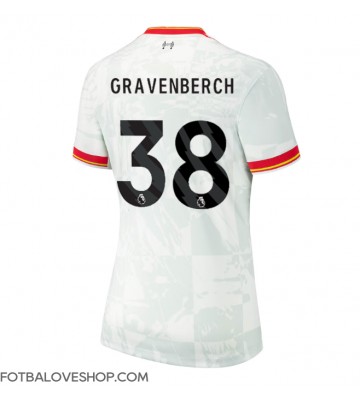 Liverpool Ryan Gravenberch #38 Dámské Alternativní Dres 2024-25 Krátký Rukáv