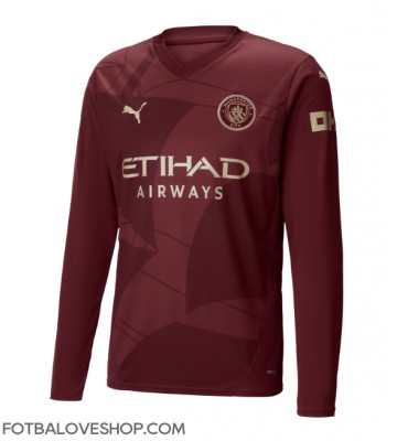 Manchester City Alternativní Dres 2024-25 Dlouhý Rukáv