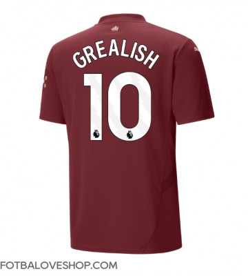 Manchester City Jack Grealish #10 Alternativní Dres 2024-25 Krátký Rukáv