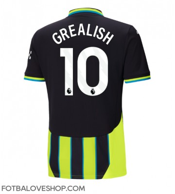 Manchester City Jack Grealish #10 Venkovní Dres 2024-25 Krátký Rukáv