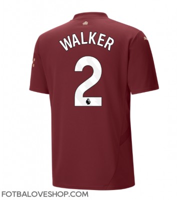 Manchester City Kyle Walker #2 Alternativní Dres 2024-25 Krátký Rukáv