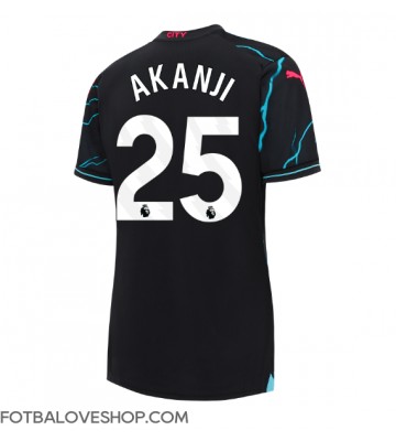 Manchester City Manuel Akanji #25 Dámské Alternativní Dres 2023-24 Krátký Rukáv