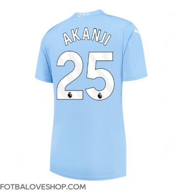 Manchester City Manuel Akanji #25 Dámské Domácí Dres 2023-24 Krátký Rukáv
