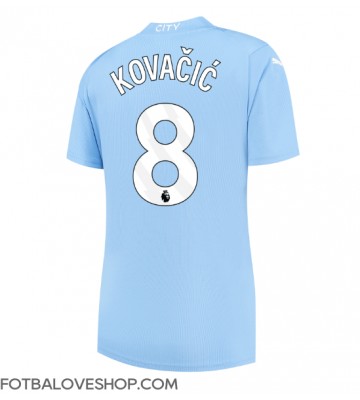 Manchester City Mateo Kovacic #8 Dámské Domácí Dres 2023-24 Krátký Rukáv