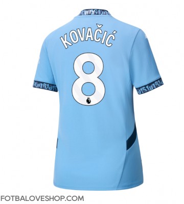 Manchester City Mateo Kovacic #8 Dámské Domácí Dres 2024-25 Krátký Rukáv