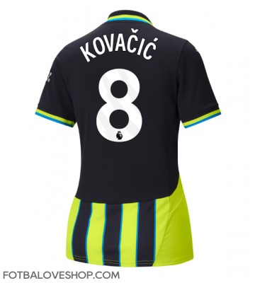 Manchester City Mateo Kovacic #8 Dámské Venkovní Dres 2024-25 Krátký Rukáv