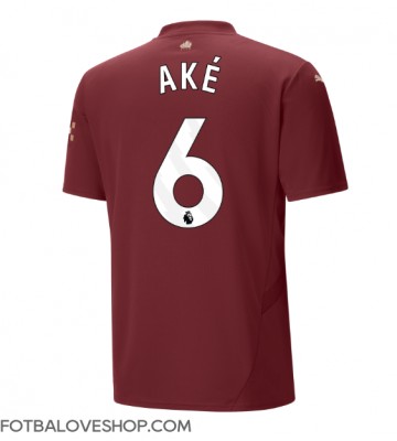 Manchester City Nathan Ake #6 Alternativní Dres 2024-25 Krátký Rukáv