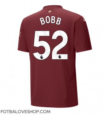 Manchester City Oscar Bobb #52 Alternativní Dres 2024-25 Krátký Rukáv