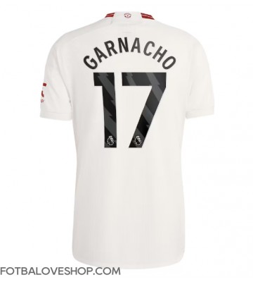 Manchester United Alejandro Garnacho #17 Alternativní Dres 2023-24 Krátký Rukáv
