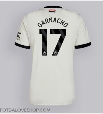 Manchester United Alejandro Garnacho #17 Alternativní Dres 2024-25 Krátký Rukáv