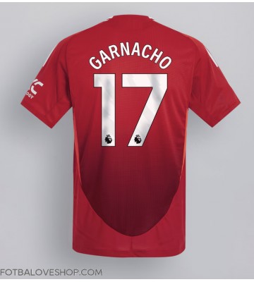 Manchester United Alejandro Garnacho #17 Domácí Dres 2024-25 Krátký Rukáv