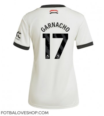 Manchester United Alejandro Garnacho #17 Dámské Alternativní Dres 2024-25 Krátký Rukáv