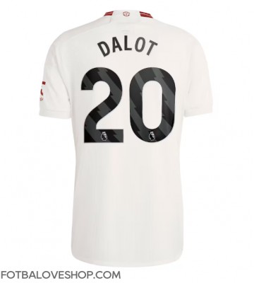 Manchester United Diogo Dalot #20 Alternativní Dres 2023-24 Krátký Rukáv