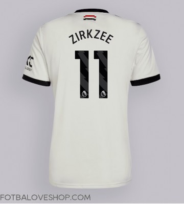 Manchester United Joshua Zirkzee #11 Alternativní Dres 2024-25 Krátký Rukáv