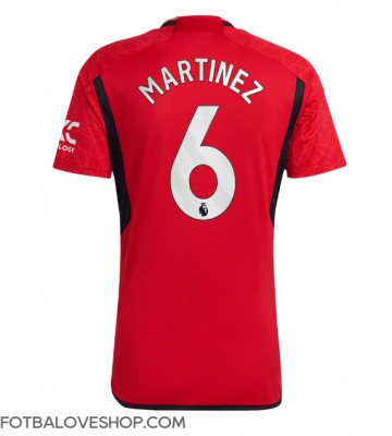 Manchester United Lisandro Martinez #6 Domácí Dres 2023-24 Krátký Rukáv