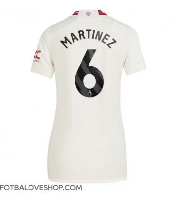 Manchester United Lisandro Martinez #6 Dámské Alternativní Dres 2023-24 Krátký Rukáv