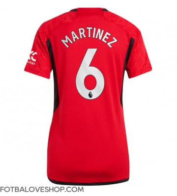 Manchester United Lisandro Martinez #6 Dámské Domácí Dres 2023-24 Krátký Rukáv