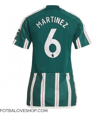 Manchester United Lisandro Martinez #6 Dámské Venkovní Dres 2023-24 Krátký Rukáv