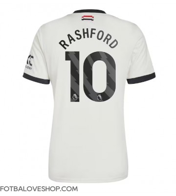 Manchester United Marcus Rashford #10 Alternativní Dres 2024-25 Krátký Rukáv