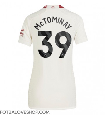 Manchester United Scott McTominay #39 Dámské Alternativní Dres 2023-24 Krátký Rukáv