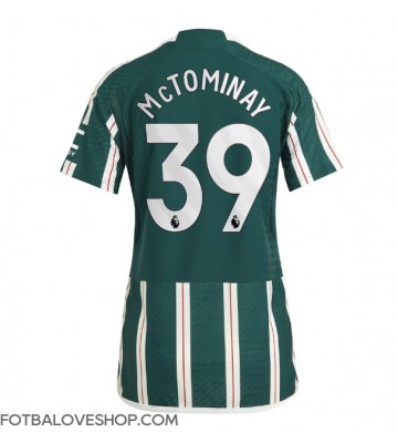 Manchester United Scott McTominay #39 Dámské Venkovní Dres 2023-24 Krátký Rukáv