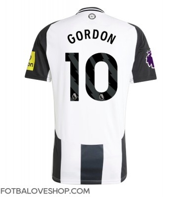 Newcastle United Anthony Gordon #10 Domácí Dres 2024-25 Krátký Rukáv