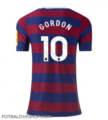 Newcastle United Anthony Gordon #10 Dámské Alternativní Dres 2024-25 Krátký Rukáv