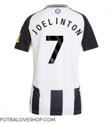 Newcastle United Joelinton #7 Dámské Domácí Dres 2024-25 Krátký Rukáv