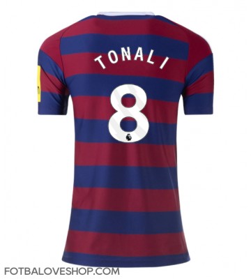 Newcastle United Sandro Tonali #8 Dámské Alternativní Dres 2024-25 Krátký Rukáv