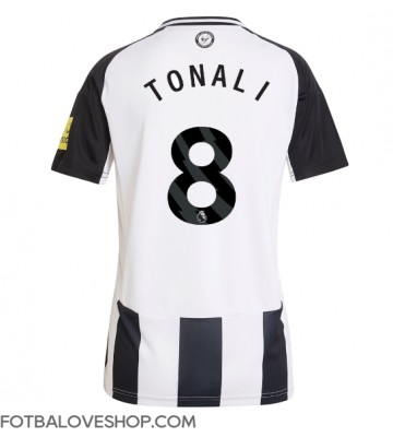 Newcastle United Sandro Tonali #8 Dámské Domácí Dres 2024-25 Krátký Rukáv