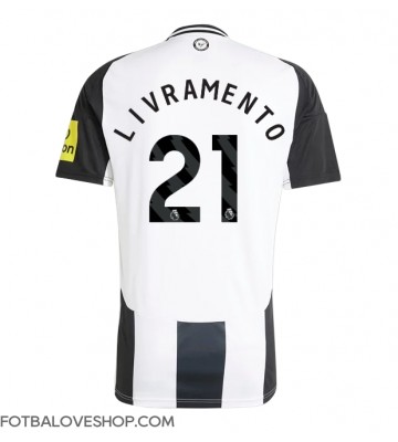 Newcastle United Tino Livramento #21 Domácí Dres 2024-25 Krátký Rukáv