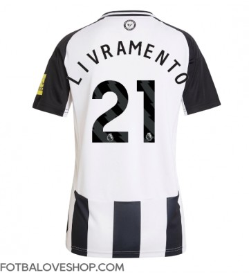 Newcastle United Tino Livramento #21 Dámské Domácí Dres 2024-25 Krátký Rukáv