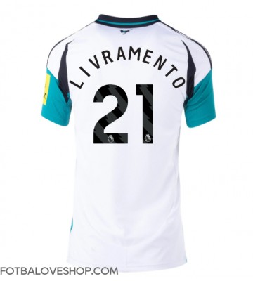 Newcastle United Tino Livramento #21 Dámské Venkovní Dres 2024-25 Krátký Rukáv