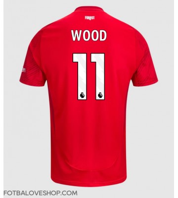 Nottingham Forest Chris Wood #11 Domácí Dres 2024-25 Krátký Rukáv