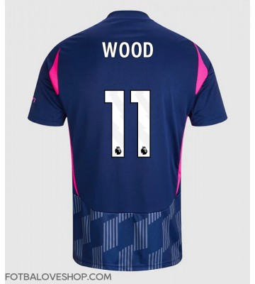 Nottingham Forest Chris Wood #11 Venkovní Dres 2024-25 Krátký Rukáv