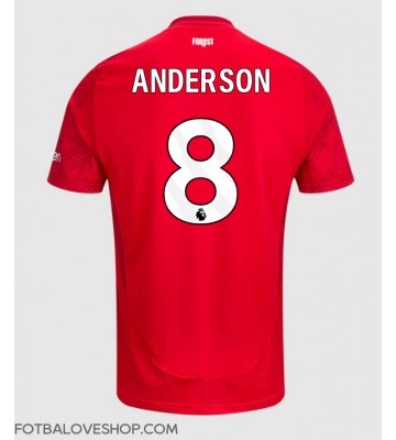 Nottingham Forest Elliot Anderson #8 Domácí Dres 2024-25 Krátký Rukáv