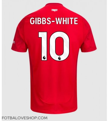 Nottingham Forest Morgan Gibbs-White #10 Domácí Dres 2024-25 Krátký Rukáv