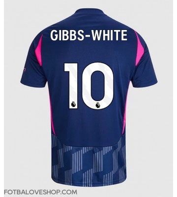 Nottingham Forest Morgan Gibbs-White #10 Venkovní Dres 2024-25 Krátký Rukáv