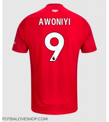 Nottingham Forest Taiwo Awoniyi #9 Domácí Dres 2024-25 Krátký Rukáv