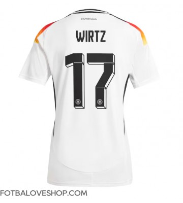 Německo Florian Wirtz #17 Domácí Dres ME 2024 Krátký Rukáv