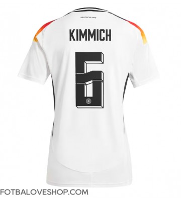 Německo Joshua Kimmich #6 Dámské Domácí Dres ME 2024 Krátký Rukáv