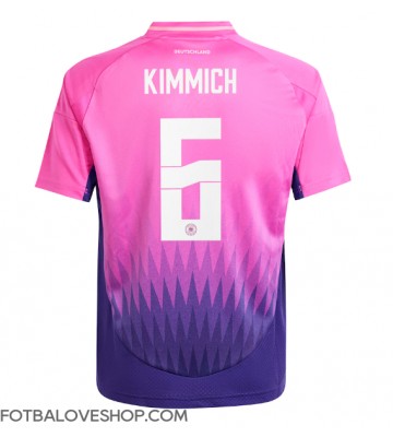 Německo Joshua Kimmich #6 Venkovní Dres ME 2024 Krátký Rukáv