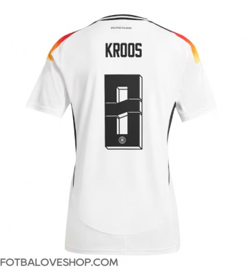 Německo Toni Kroos #8 Domácí Dres ME 2024 Krátký Rukáv
