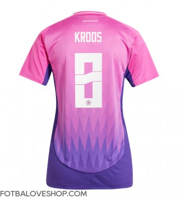 Německo Toni Kroos #8 Dámské Venkovní Dres ME 2024 Krátký Rukáv