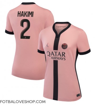 Paris Saint-Germain Achraf Hakimi #2 Dámské Alternativní Dres 2024-25 Krátký Rukáv