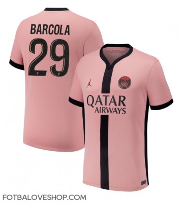 Paris Saint-Germain Bradley Barcola #29 Alternativní Dres 2024-25 Krátký Rukáv