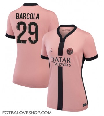 Paris Saint-Germain Bradley Barcola #29 Dámské Alternativní Dres 2024-25 Krátký Rukáv